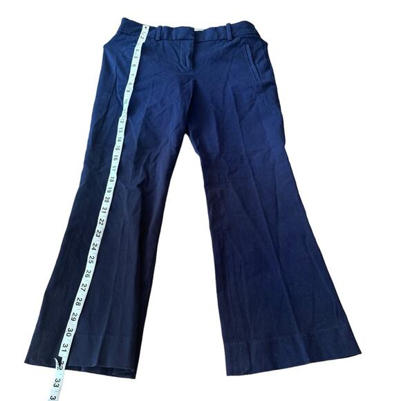 J. Crew Teddie Navy Blue Pants - Size 0 - Inseam 27" - Picture 2 of 8